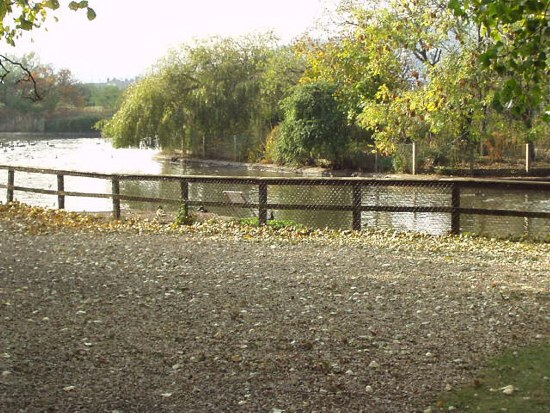 Boating Lake - now one third of original size!