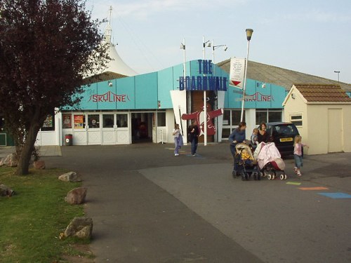 Rear Boulevard/Boardwalk entrance