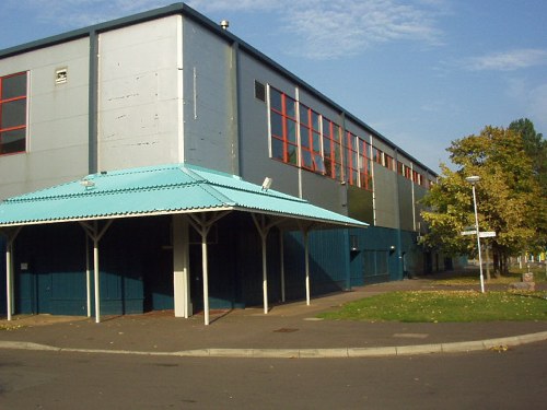 Rear of the former Beachcomber Building