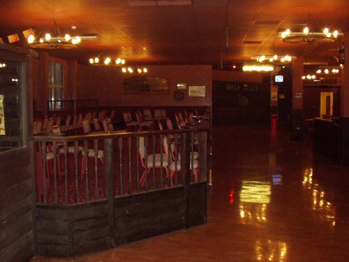 Former Crazy Horse Bar in the old Regency Building