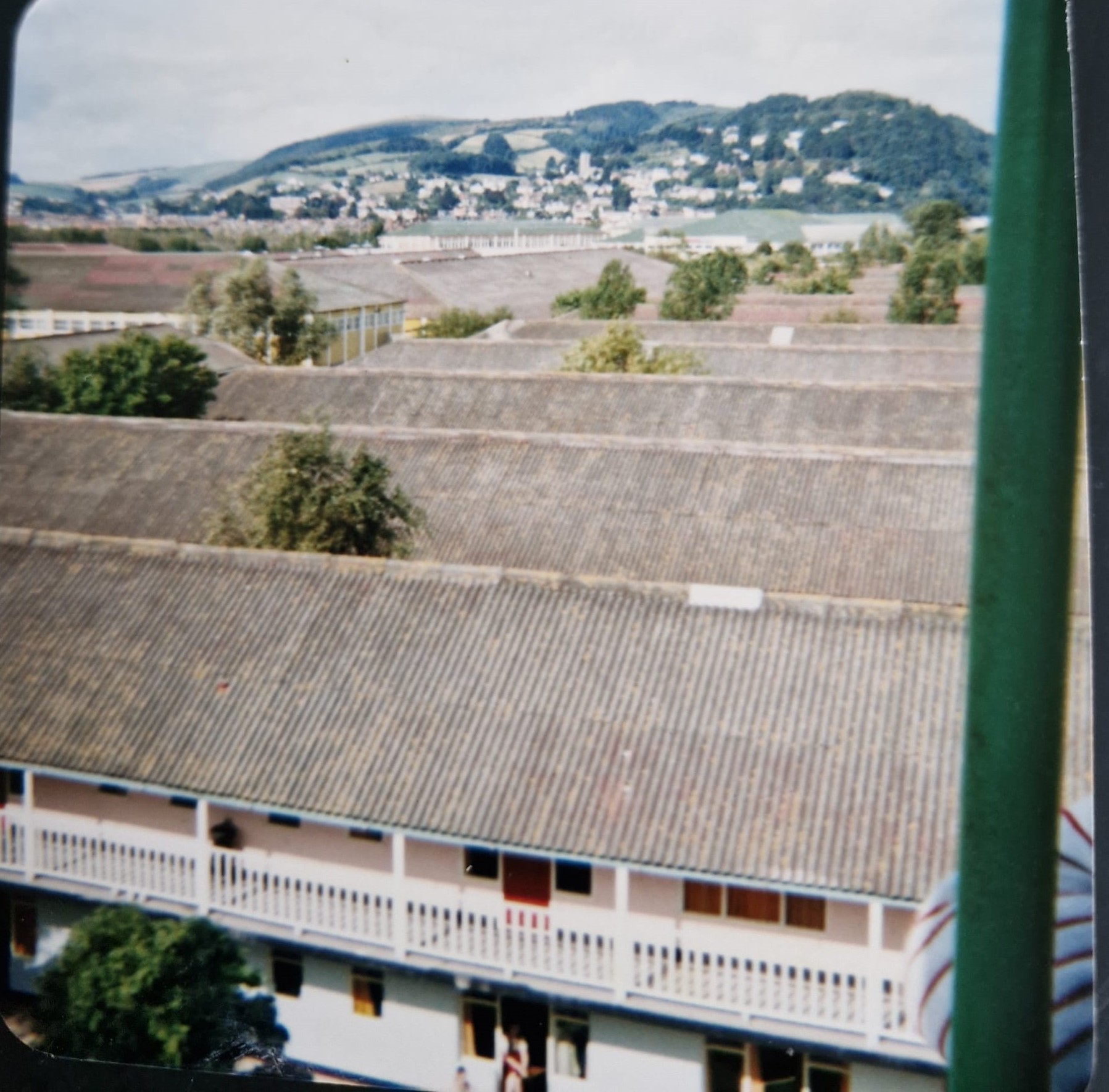 Rooftops from the chairlift