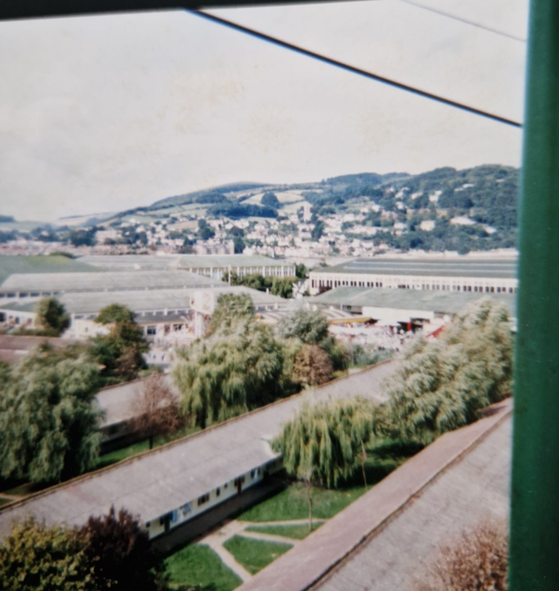 Rooftops from the chairlift