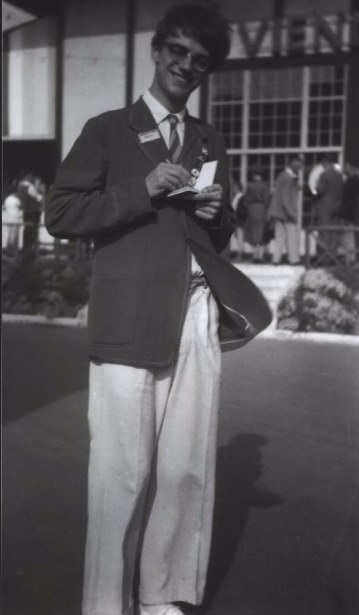 A very young Roy Hudd at Clacton in 1958