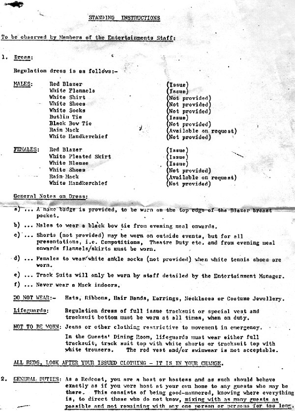 Redcoat Instructions - Page 1