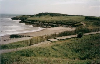 Pwllheli. Disused beach station 2002