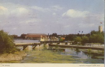 Filey. Early view of train
