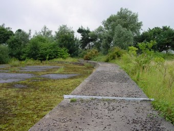 Filey. Remains of trackbed 2001