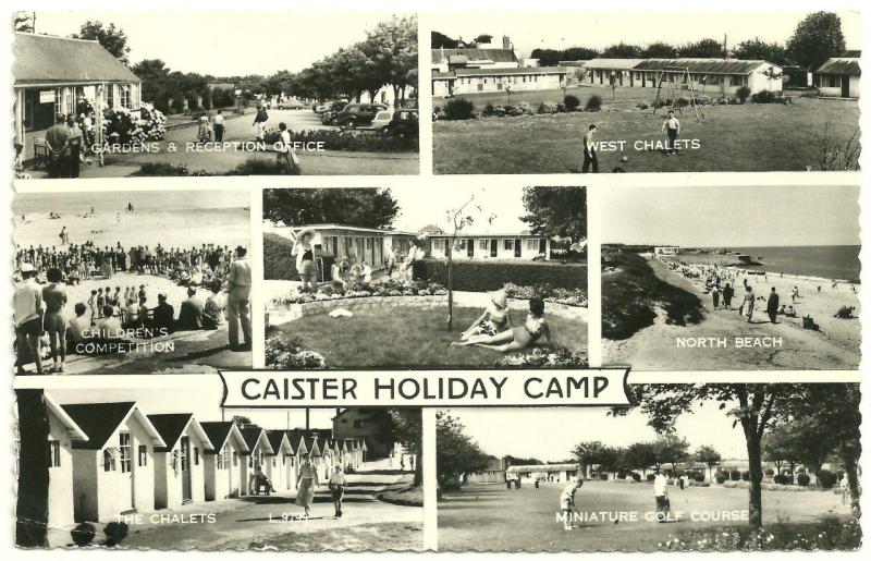 Caister Holiday Camp Postcard