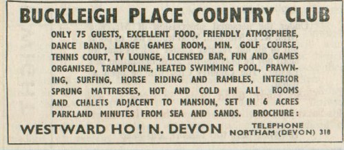 Buckleigh Place (after Pontins)