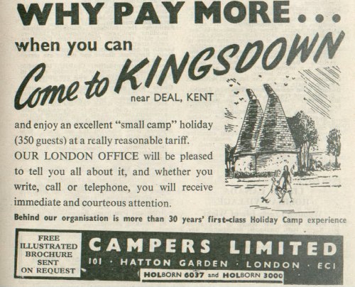 Kingsdown Holiday Camp