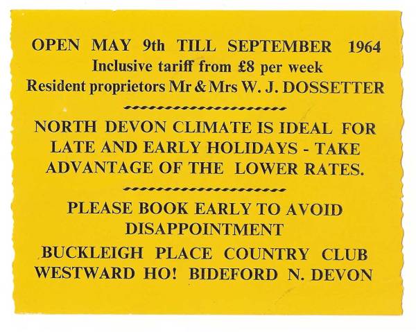 1964 Tariff