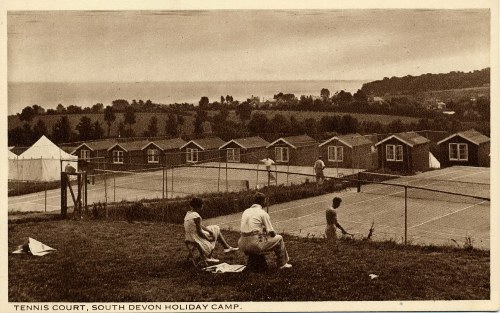 South Devon Holiday Camp Postcard (Pre Pontins)