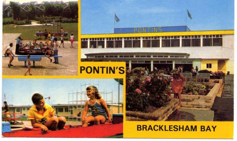 Pontins Bracklesham Bay Postcard