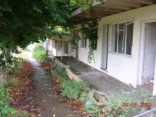 Newer brick chalets