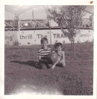 Outside the fair 1970