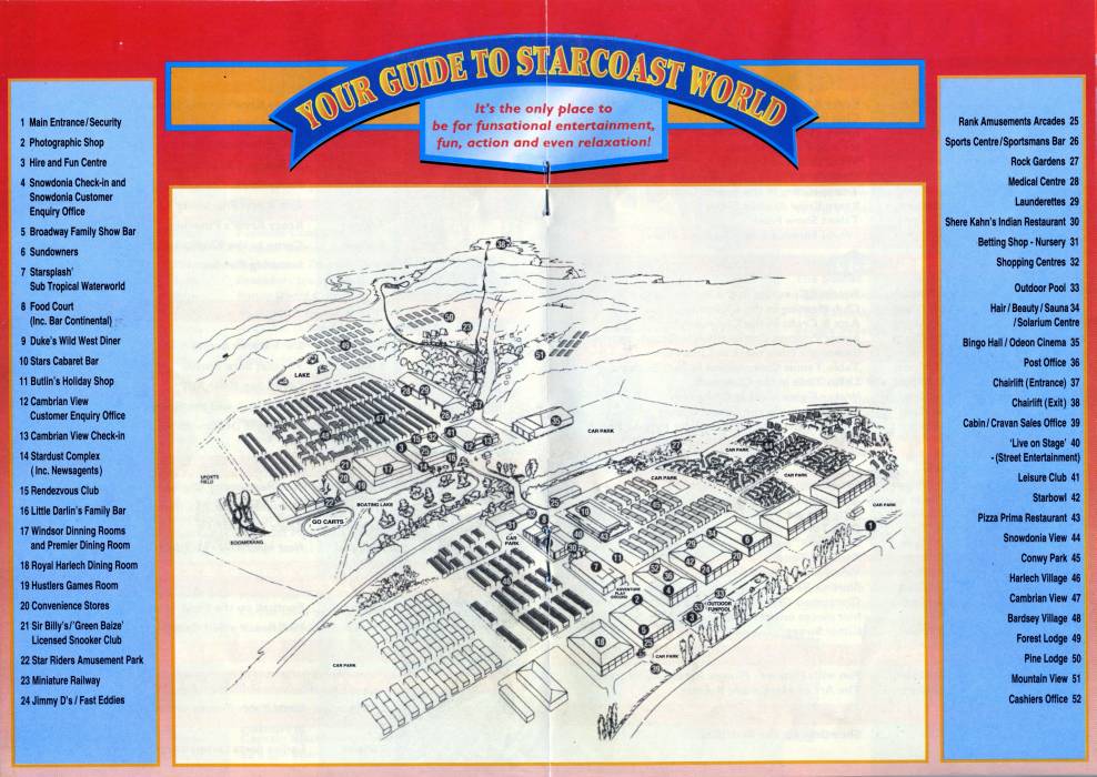 Pwllheli Map from 1995