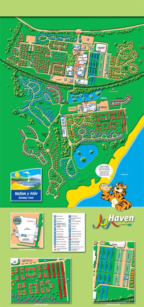 Pwllheli Map from 2008