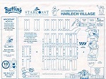 Late 90s Harlech Village Map