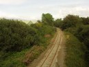 View from the railway bridge