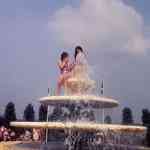 Outdoor Pool Fountain