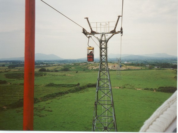 Riding over the highest point