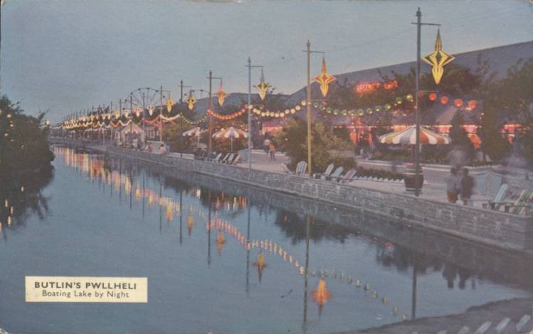 Boating Lake by Night
