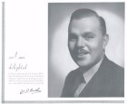 Billy Butlin pictured in a 1930s Skegness Brochure