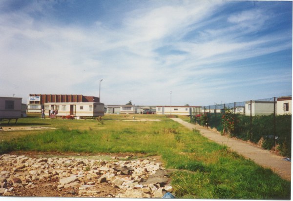 View looking out from the south chairlift station. 1990