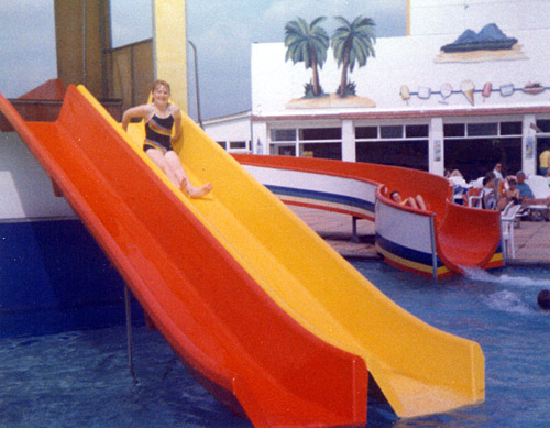 Outdoor Funpool 1980s