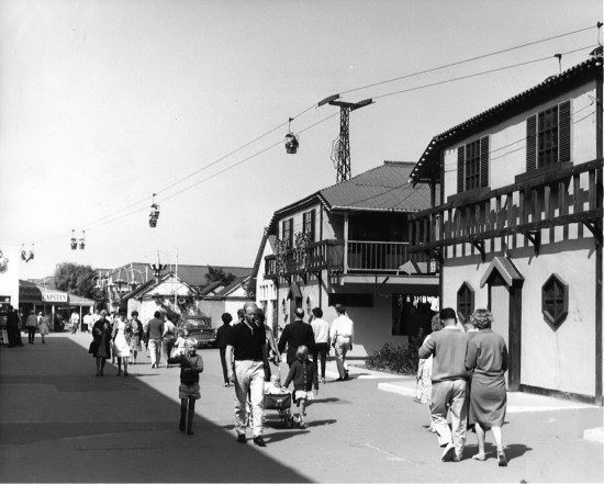 Chalets & Chairlift 1964