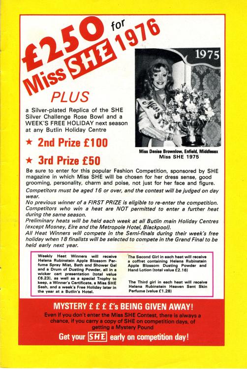 Miss She 1976