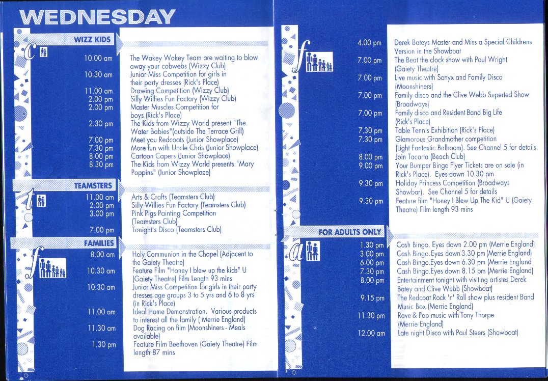Wednesday Entertainment