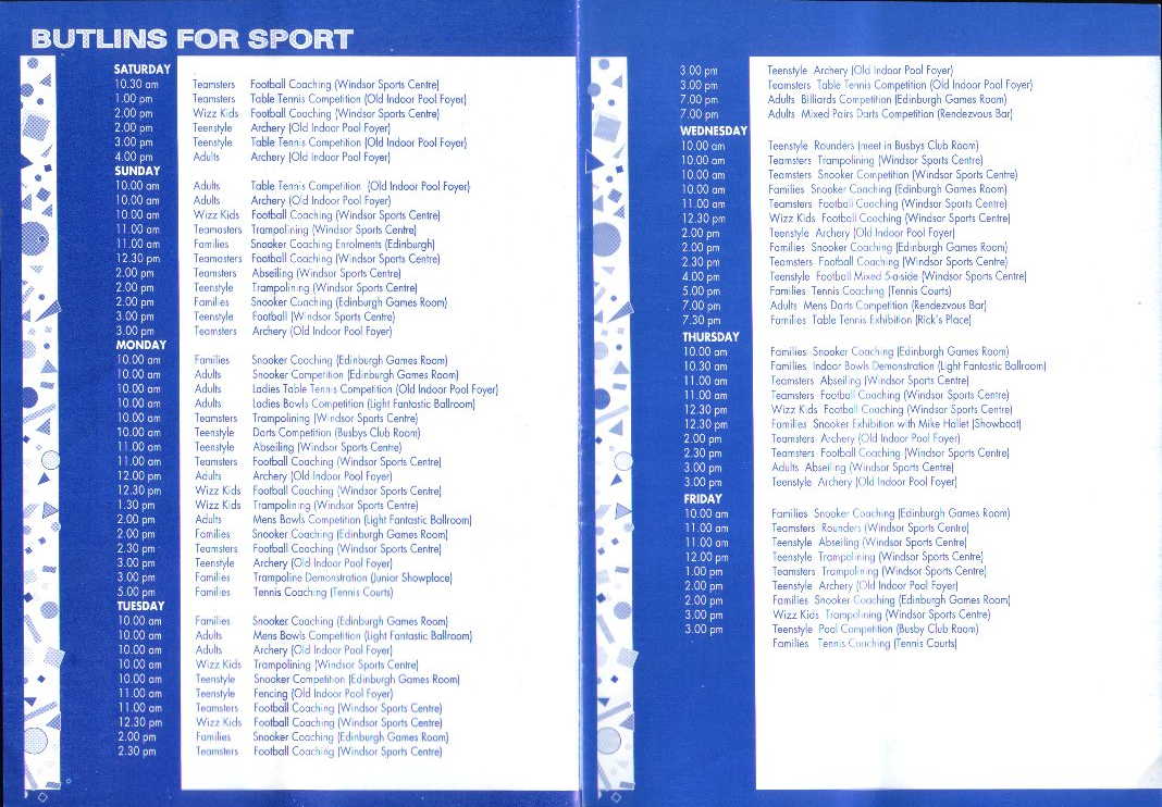 Butlins for Sport