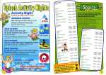 Pages 12 & 13 - Splash Activity Nights & Sports