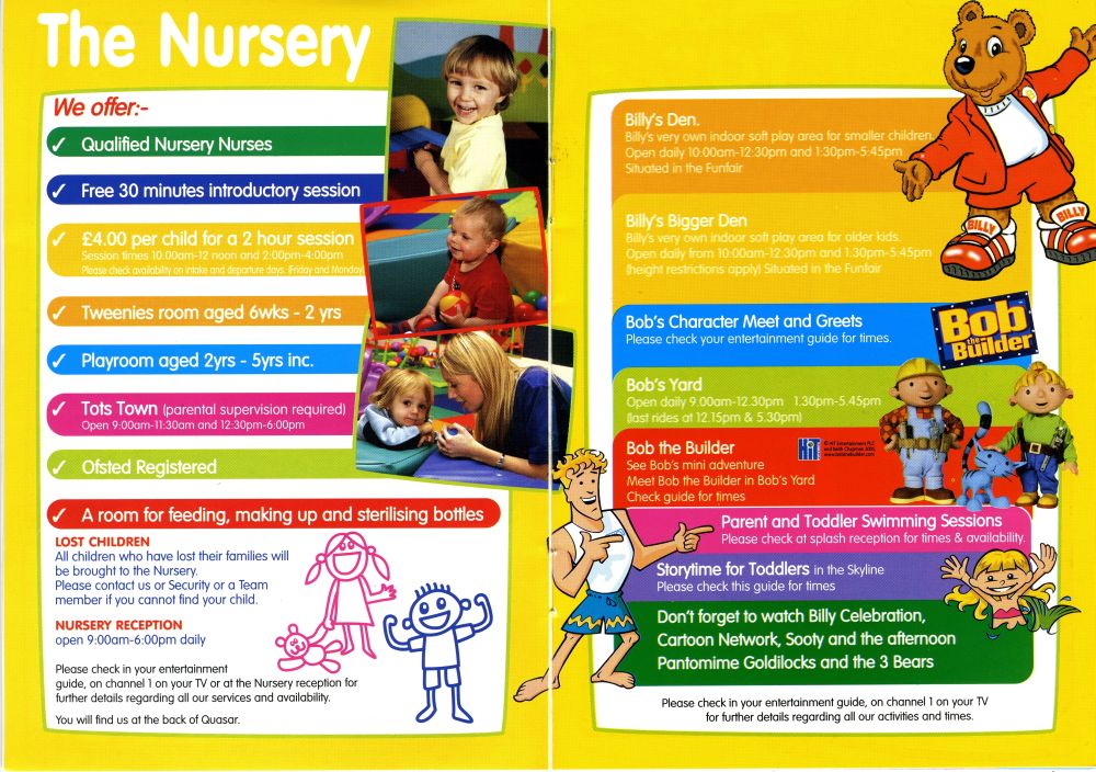 Pages 8 & 9 - The Nursery