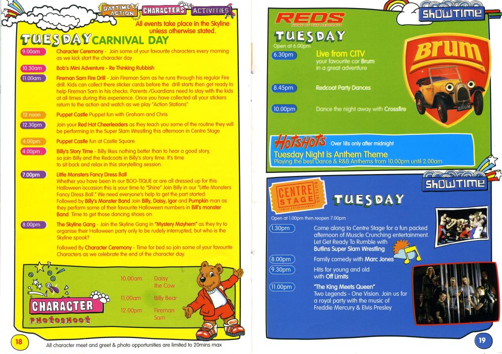 Pages 18 & 19 - Tuesday Entertainment