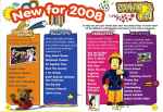 Pages 8 & 9 - New for 2008