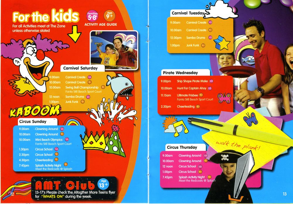 Pages 12 & 13 - For the Kids