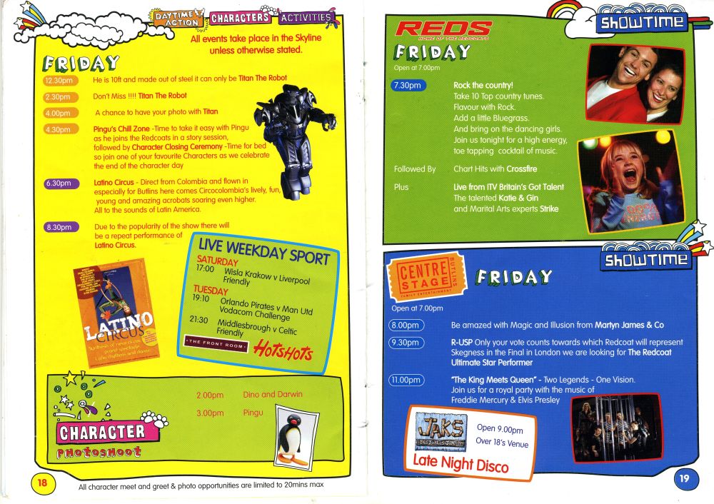 Pages 18 & 19 - Friday Entertainment