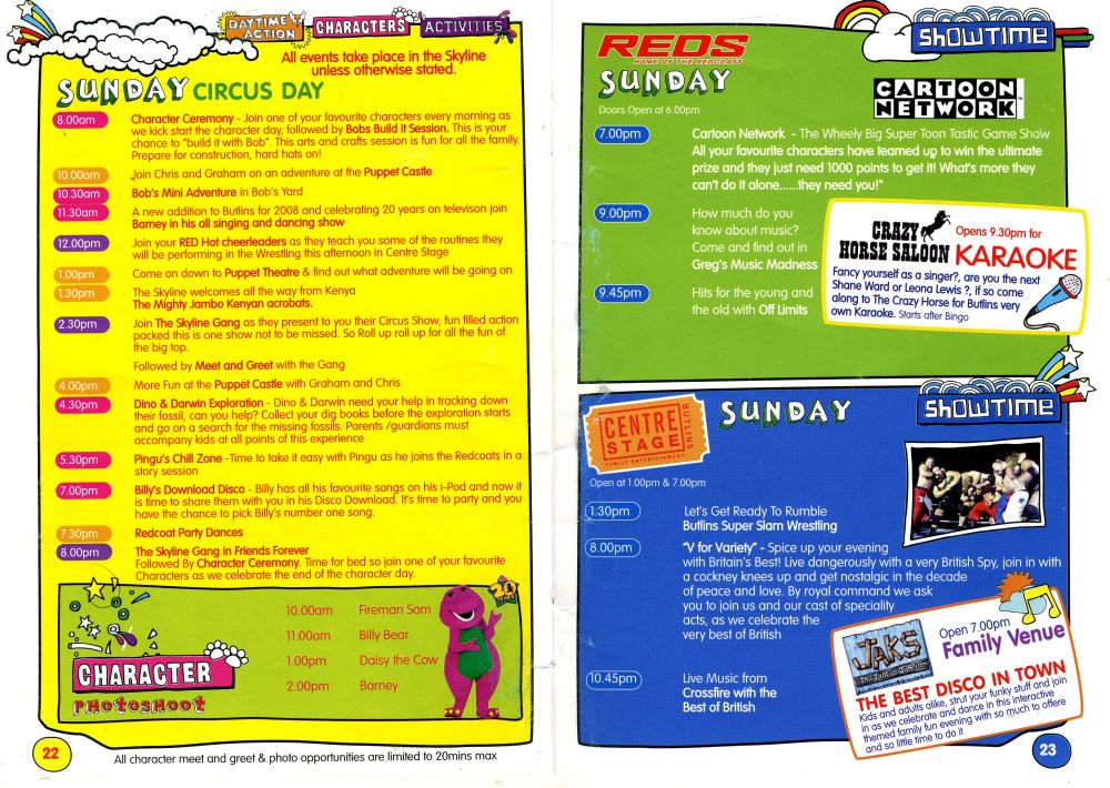 Pages 22 & 23 - Sunday Entertainment
