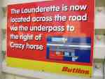 Launderette Sign