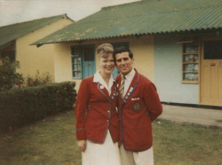 Redcoats Phyllis Bailey & Andy King, 1962