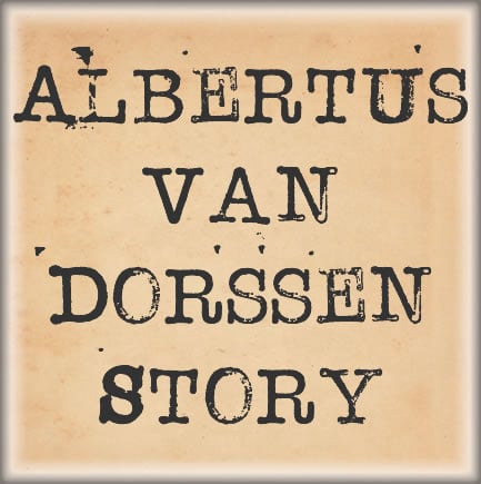 Albertus Van Dorssen Memory