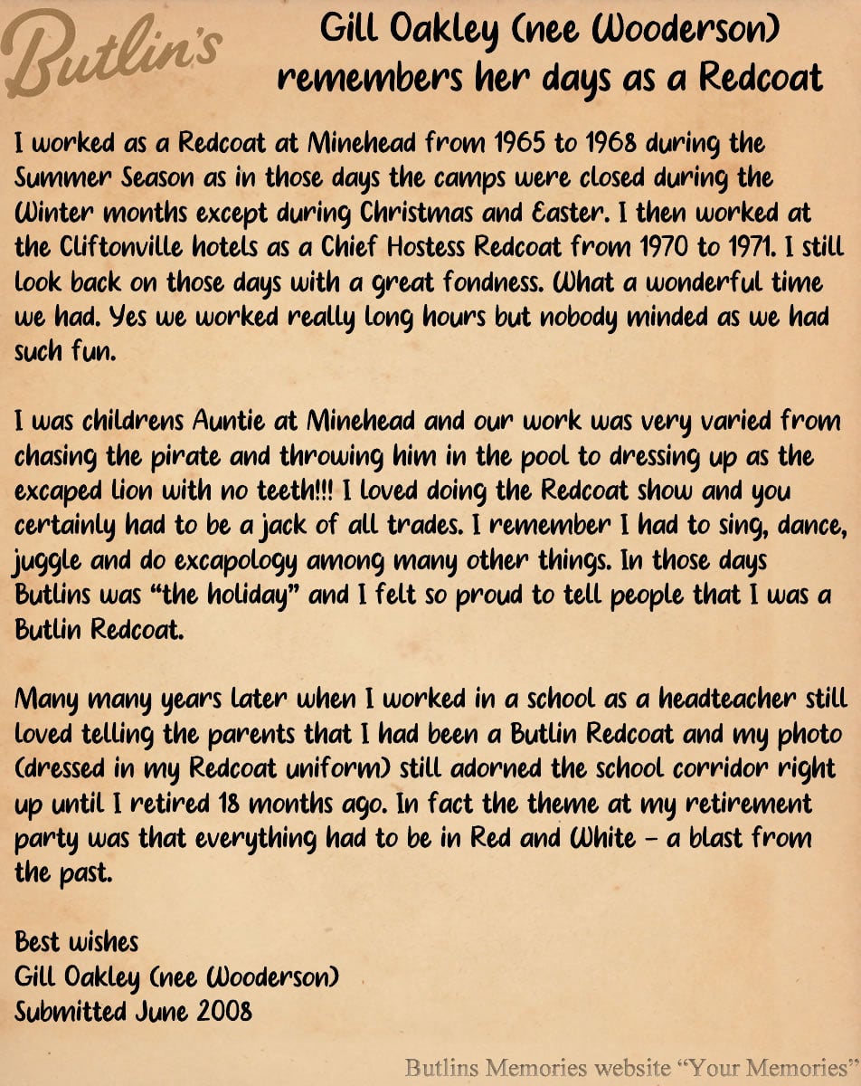 Gill's Memory