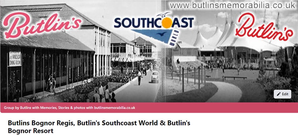 Butlins Memorabilia Bognor Regis Group