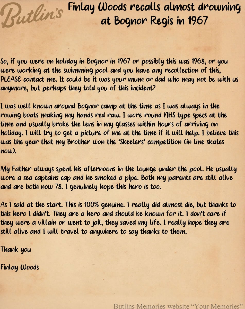 Finlay Woods Story