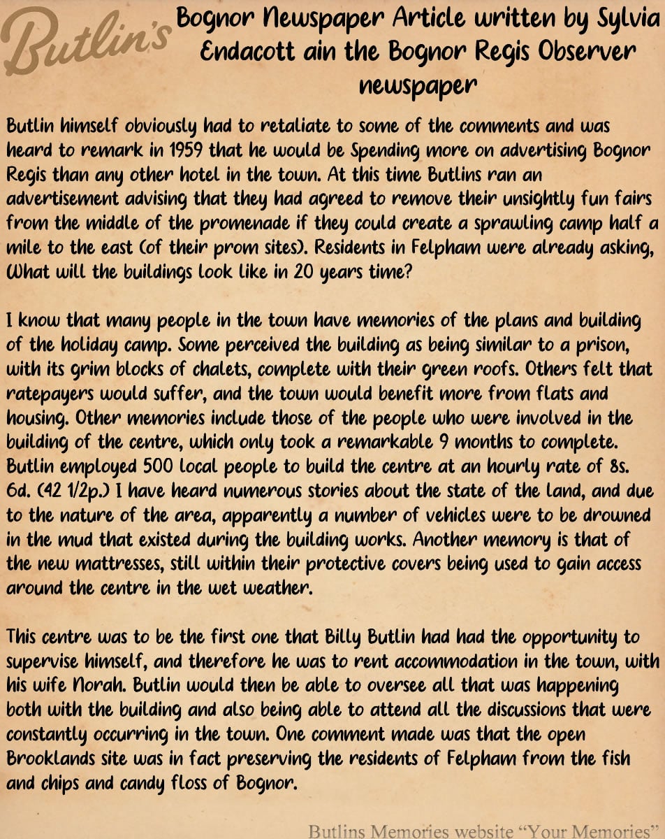 Sylvia Endacott Story