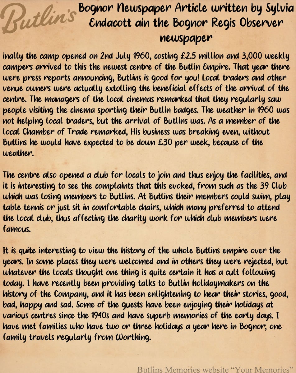 Sylvia Endacott Story