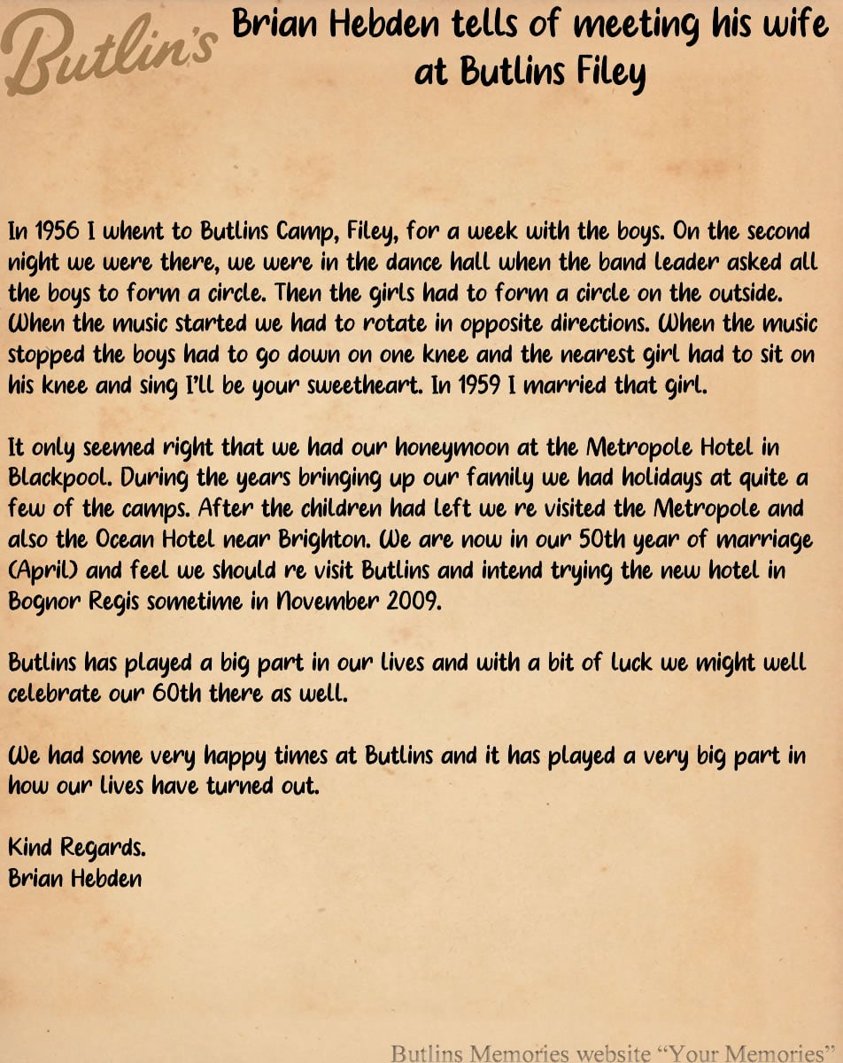 Brian Hebden's Story