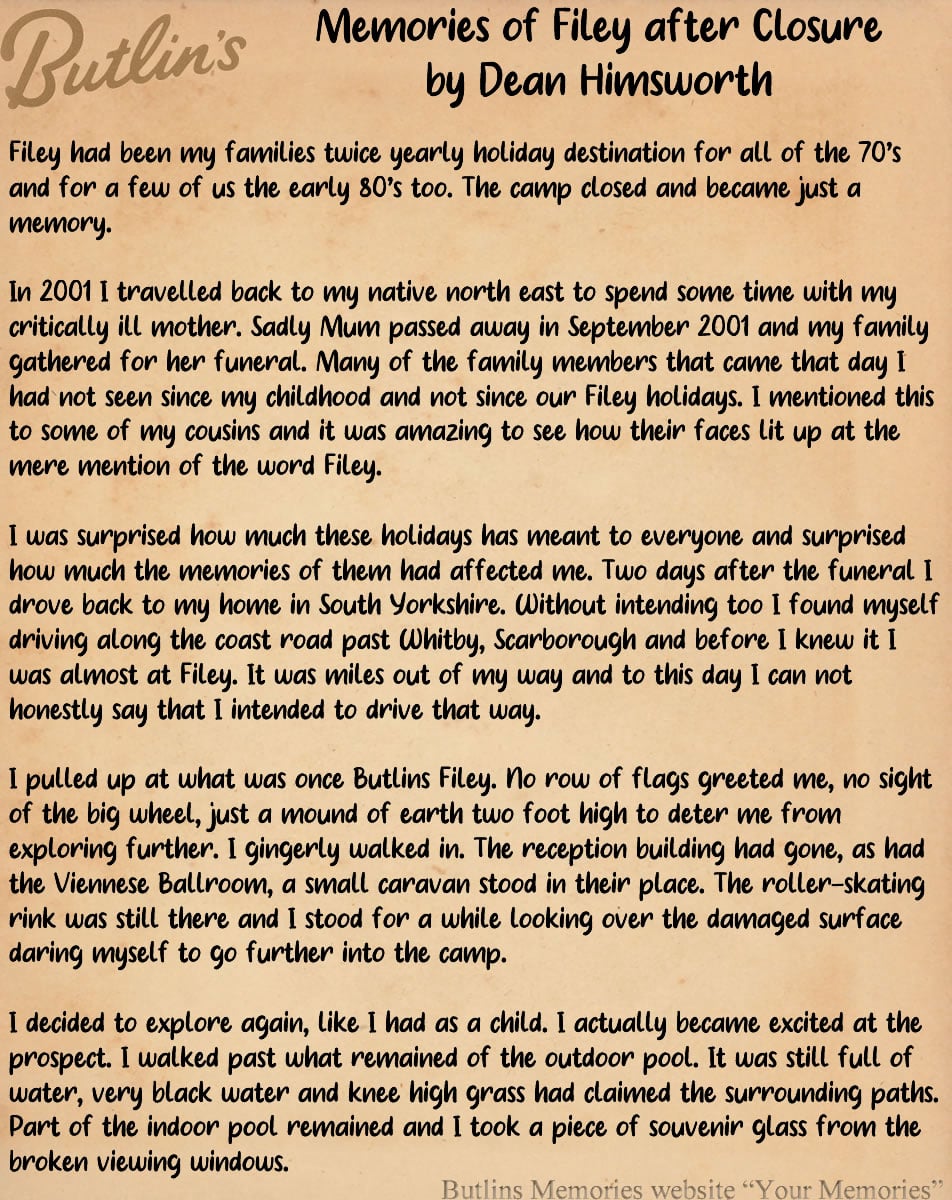 Dean Himsworth Story